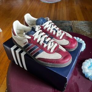 Adidas x notitle Samba “Red” Mens size 10 great condition w/ box